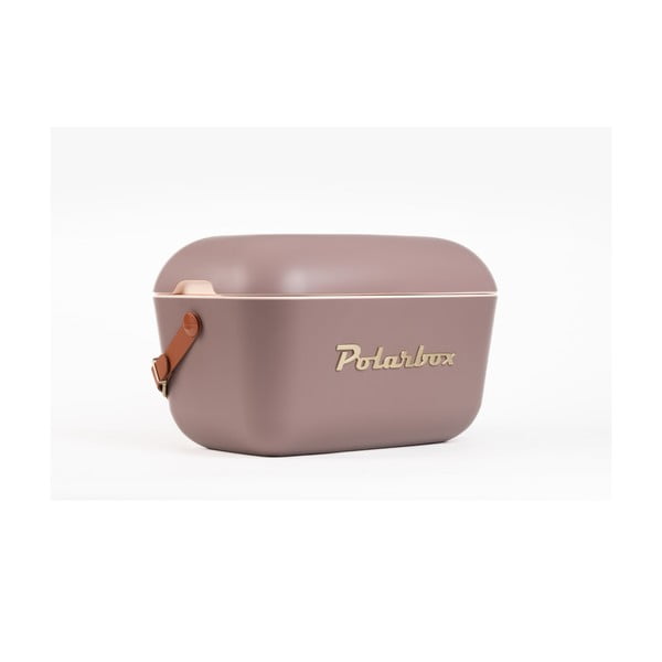 Hnědý chladicí box 12 l Classic Gold – Polarbox-image-1