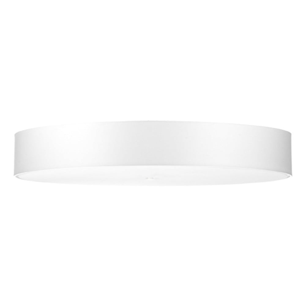 Bílé stropní svítidlo s textilním stínidlem ø 90 cm Herra – Nice Lamps