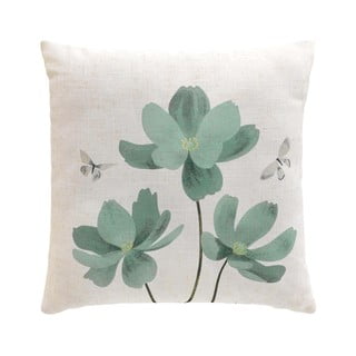 Dekorační polštář s příměsí lnu 45x45 cm Palmiflore – douceur d'intérieur