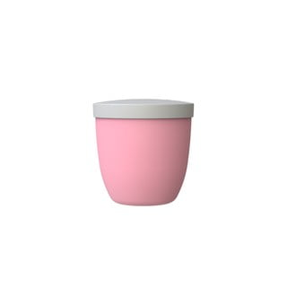 Růžová svačinová dóza Mepal Ellipse, 500 ml