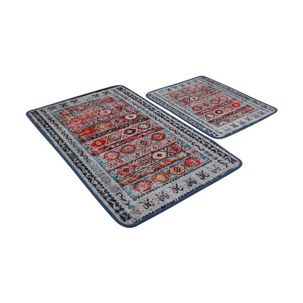 Koupelnové předložky v sadě 2 ks 60x100 cm Weref – Foutastic-image-2