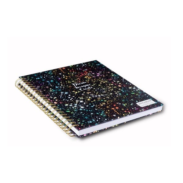 Černý zápisník Tri-Coastal Design Dreams, 96 stránek-image-4