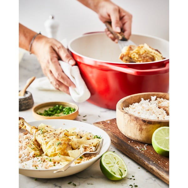 Hliníkový hrnec s pokličkou s nepřilnavým povrchem na indukci 5.7 l Air – Tefal-image-2