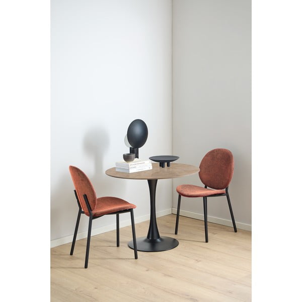 Jídelní židle v terakotové barvě Cliff – Actona-image-3