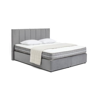 Šedá boxspring postel 160x200 cm Olia Bold Line – Bonami Selection