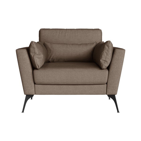 Hnědé křeslo Marie Claire Home Susan