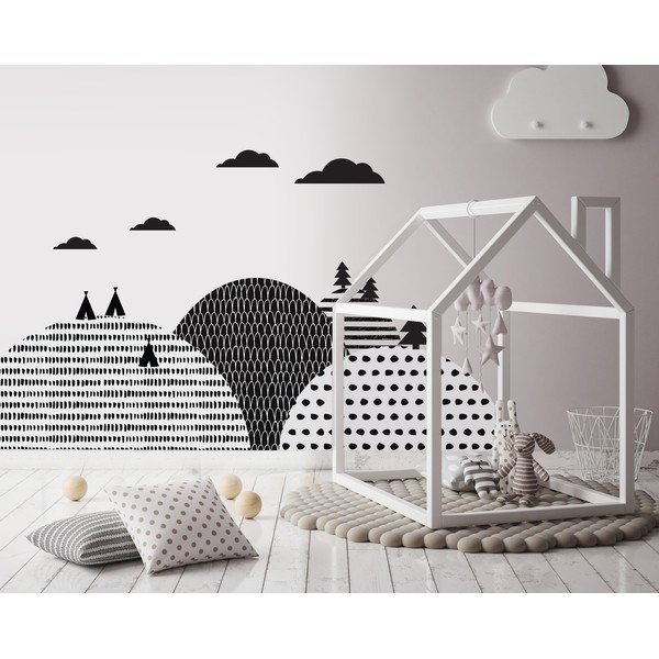 Nástěnná samolepka Dekornik Mountains Scandi, 155 x 50 cm-image-2