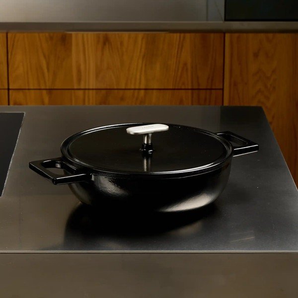 Litinová pánev s poklicí ø 26 cm tegame Mattia 3.0 – FABINI-image-4