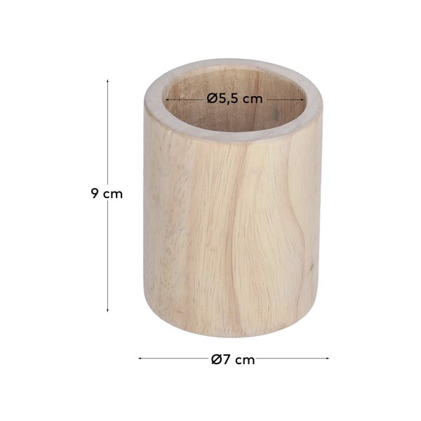 Dřevěný stojánek na tužky Kave Home Dilcia-image-3