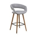 Sada 2 šedých barových židlí Gill – Actona