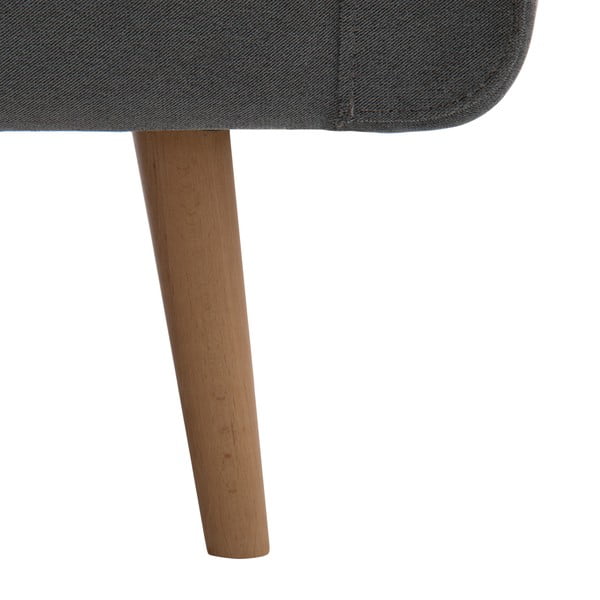 Světle šedá trojmístná pohovka Vivonita Sondero, přírodní nohy-image-4