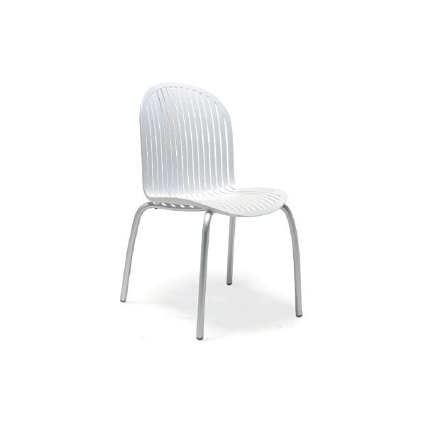 Židle Ninfea Dinner Bianco, bílá