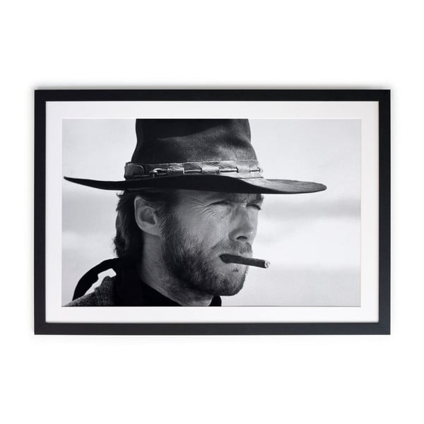 Černobílý plakát Little Nice Things Eastwood, 40 x 30 cm