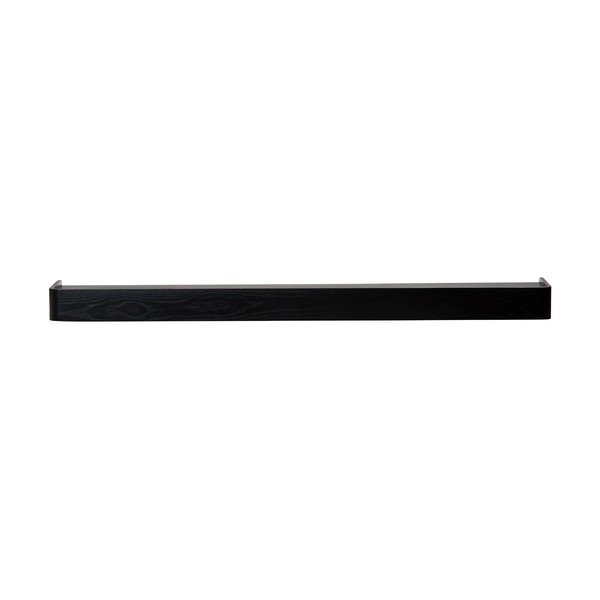 Černá police v dekoru jasanu 120 cm Protopia – DAN-FORM Denmark