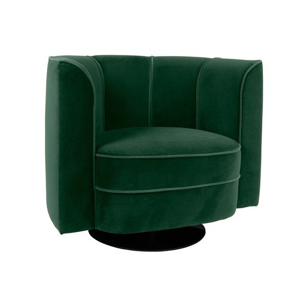 Zelené křeslo Dutchbone Flower