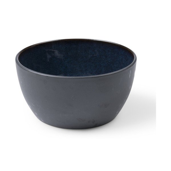 Černá/modrá miska z kameniny 600 ml Gastro Dark Blue/Black – Bitz