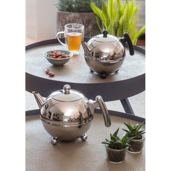 Konvice na čaj z nerezové oceli ve stříbrné barvě 1,2 l Bella Ronde – Bredemeijer-image-2