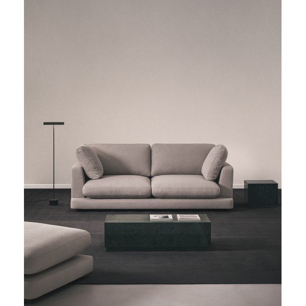 Zelený mramorový konferenční stolek 50x100 cm Sorein – Kave Home-image-1