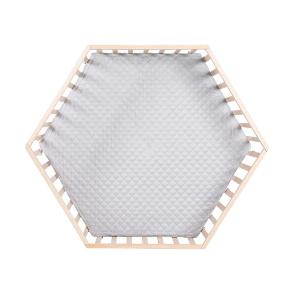 Dětská ohrádka z bukového dřeva v přírodní barvě 119x104 cm – Roba-image-3