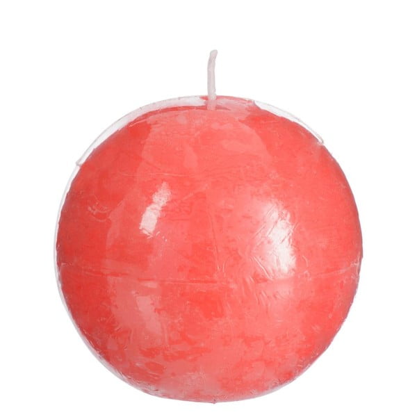 Růžová svíčka J-Line Ball