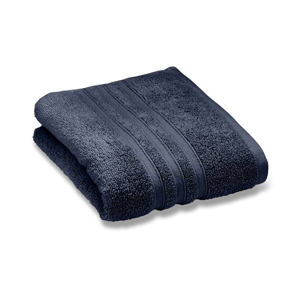 Tmavě modrý froté bavlněný ručník 50x85 cm Zero Twist – Catherine Lansfield