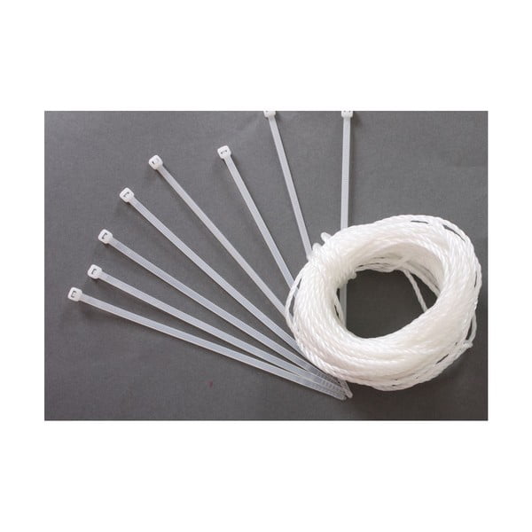 Bílá plastová balkonová zástěna 500x90 cm - Garden Pleasure-image-2