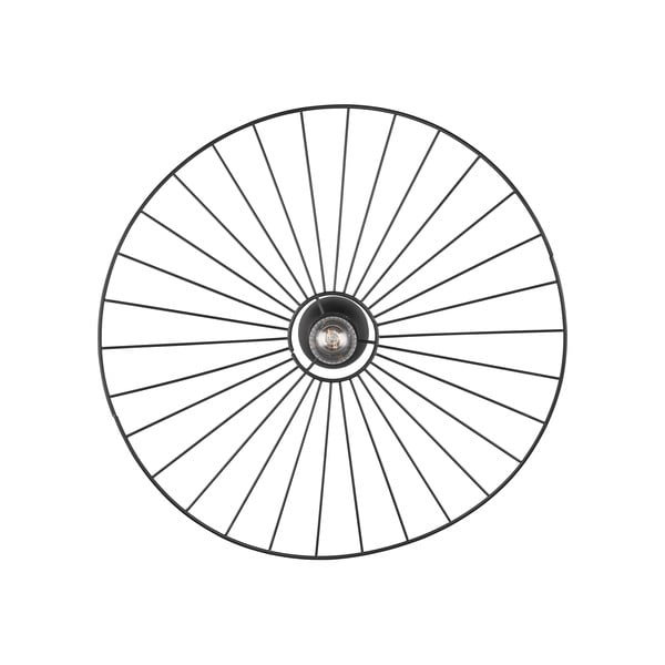 Matně černé stropní svítidlo ø 60 cm Chapeau – Reality-image-2