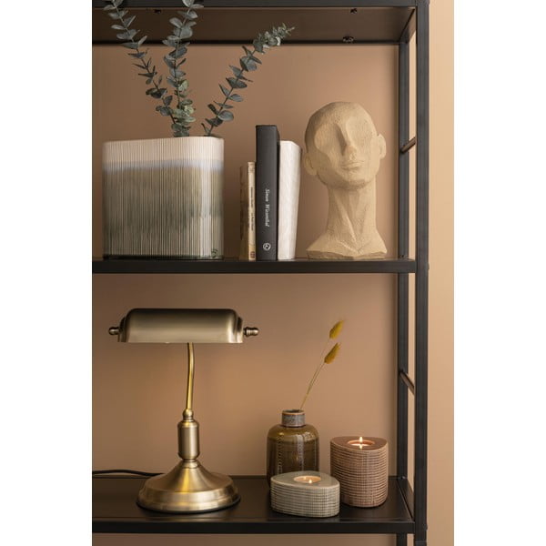 Hnědá keramická váza PT LIVING Bottle, výška 14 cm-image-1