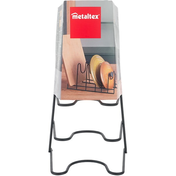 Černý stojan na talíře Metaltex Lido Lava-image-3