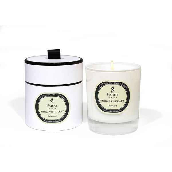 Svíčka s vůní cedrového dřeva Parks Candles London, 45 hodin hoření