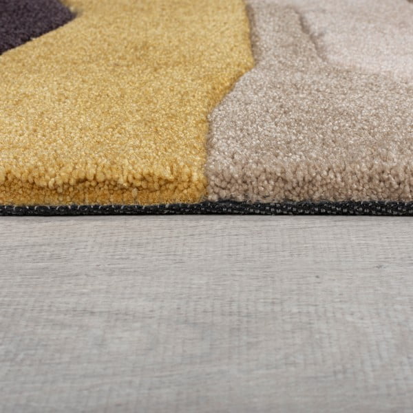 Žlutý koberec 150x80 cm Zest Infinite - Flair Rugs-image-4