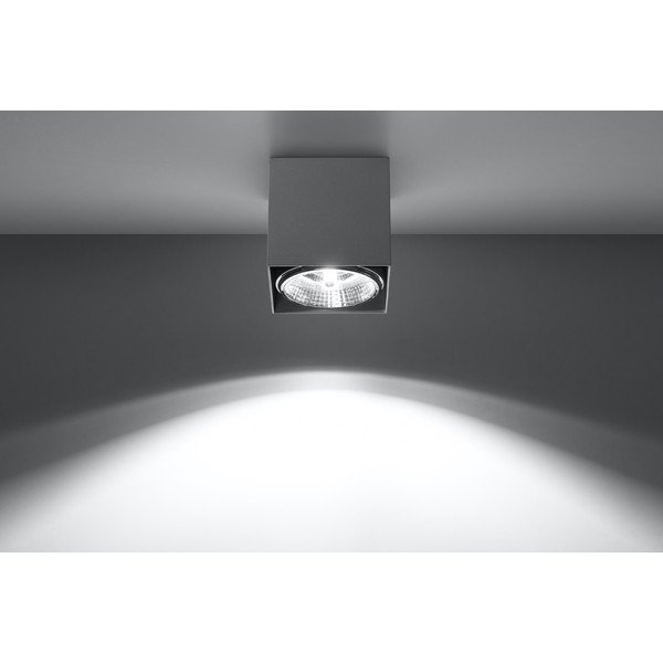 Šedé stropní svítidlo Sollux Jerry-image-1