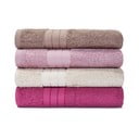 Sada 4 bavlněných ručníků Bonami Selection Siena, 50 x 100 cm
