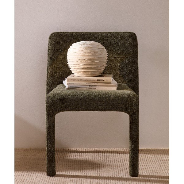 Krémová keramická ručně vyrobená váza (výška 21 cm) Evania – Kave Home-image-2