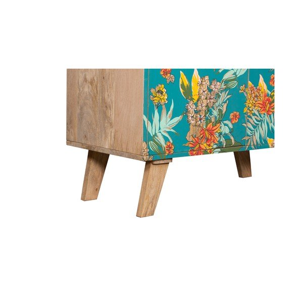 Skříňka v tyrkysovo-přírodní barvě 90x85x40 cm Reipur – Interia Home & Living-image-4