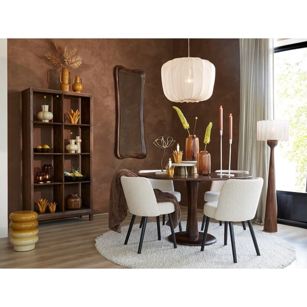 Knihovna z mangového dřeva v přírodní barvě 95x190 cm Sondrio – Light & Living-image-2