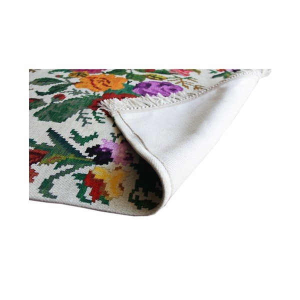 Běhoun Eco Rugs Asalama White, 75 x 300 cm-image-1