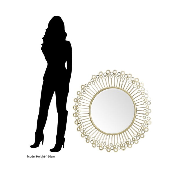 Nástěnné zrcadlo ø 97 cm – Premier Housewares-image-1