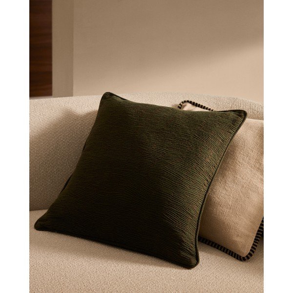 Povlak na polštář z žakáru 45x45 cm Labid – Kave Home-image-1