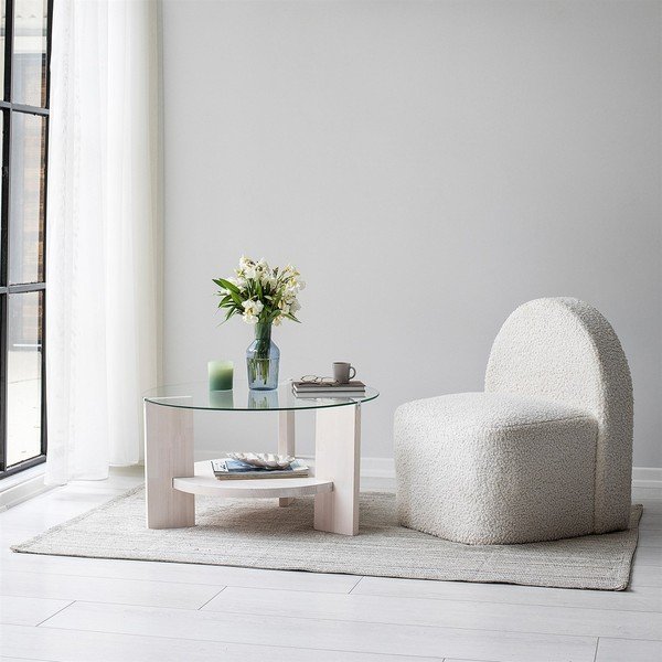 Bílý kulatý konferenční stolek ø 75 cm Mondo – Neostill-image-4