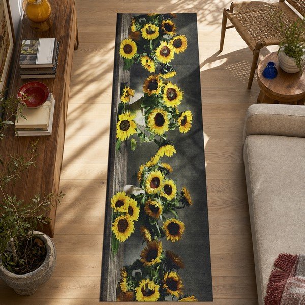Běhoun Universal Ricci Sunflowers, 52 x 200 cm-image-3