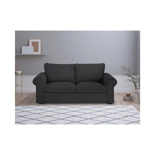 Tmavě šedá pohovka Windsor & Co Sofas Hermes, 104 cm-image-2