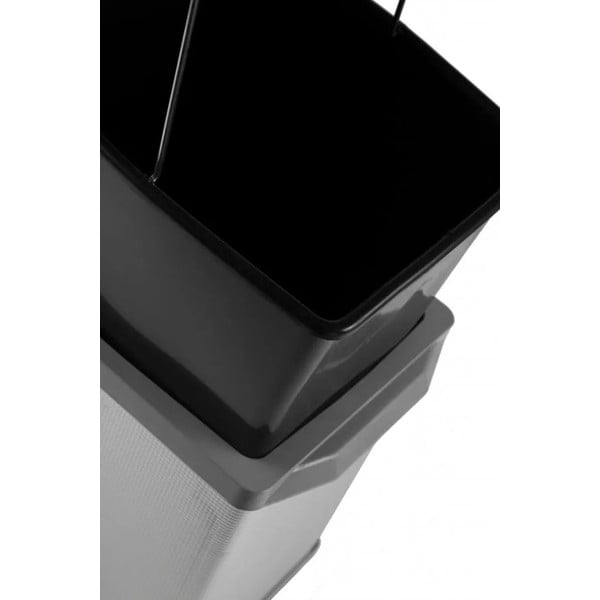 Plastový odpadkový koš na tříděný odpad/vestavěný 16 + 10 l Tower - Elletipi-image-3