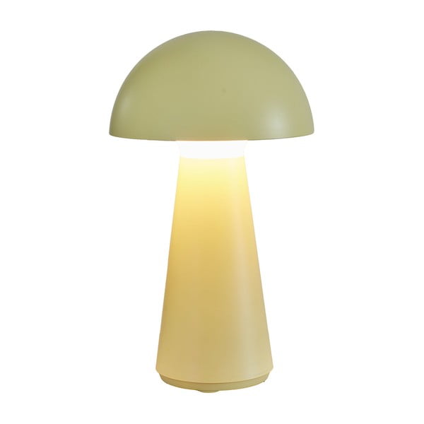 Žlutá LED stolní lampa na dálkové ovládání (výška 28 cm) Sam – Sirius