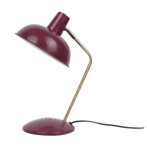 Fialová stolní lampa Leitmotiv Hood