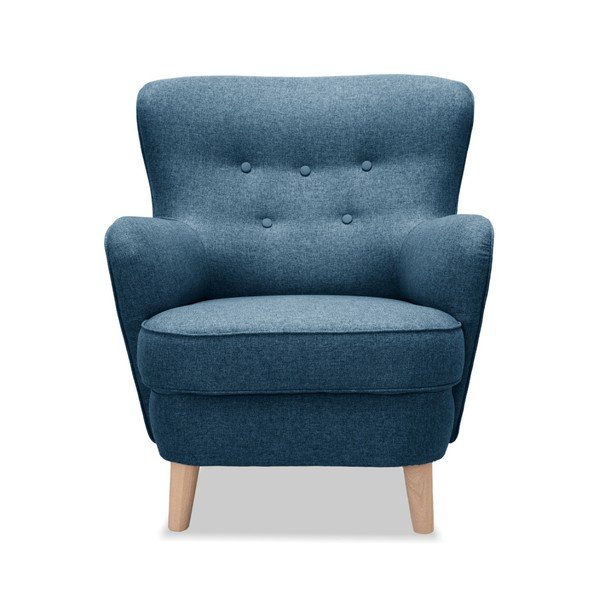 Modré křeslo ušák Vivonita Eden-image-1