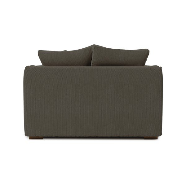 Tmavě šedé manšestrové křeslo Comfy – Scandic-image-3