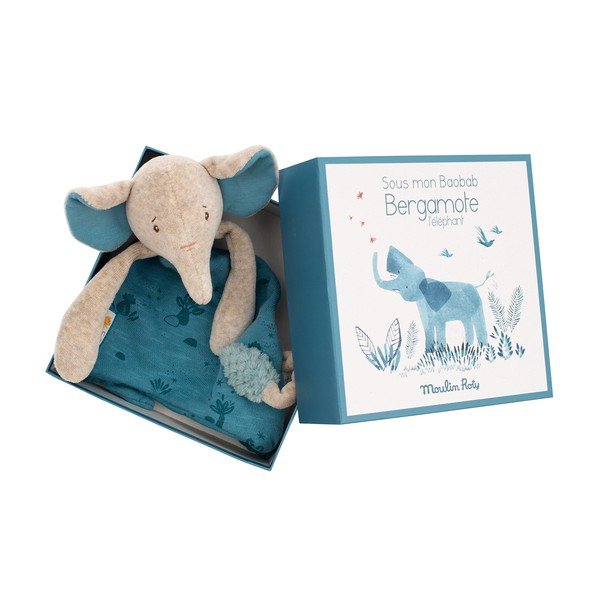 Modrý usínáček Elephant – Moulin Roty-image-4