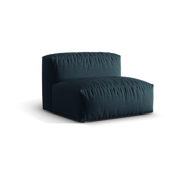 Tmavě modrý modul pohovky (středový díl) Martina – Micadoni Home-image-1
