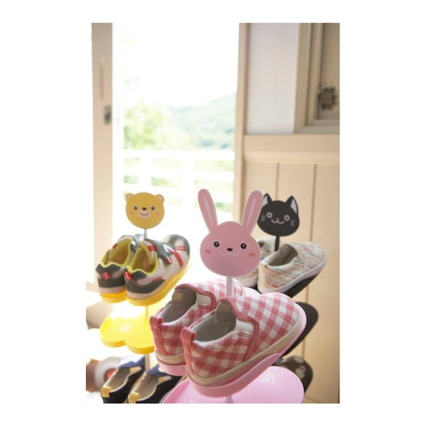 Dětský růžový stojan na boty YAMAZAKI Kid´s Shoe Rack-image-2